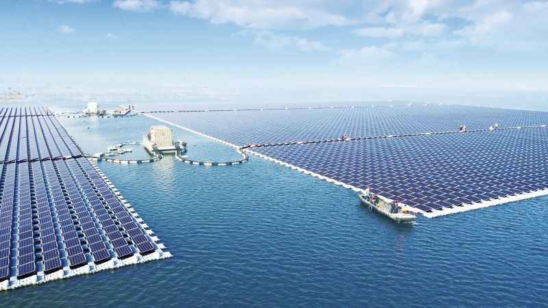China y la planta solar flotante más grande del mundo